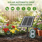50FT Solar Automatic Drip Irrigation Kit System, Smart Self-Watering System with USB Charging for Outdoor Indoor Use, 2200mAh Automatic Watering System Supports 15 Pots for Garden, Balcony & Patio - Image 6