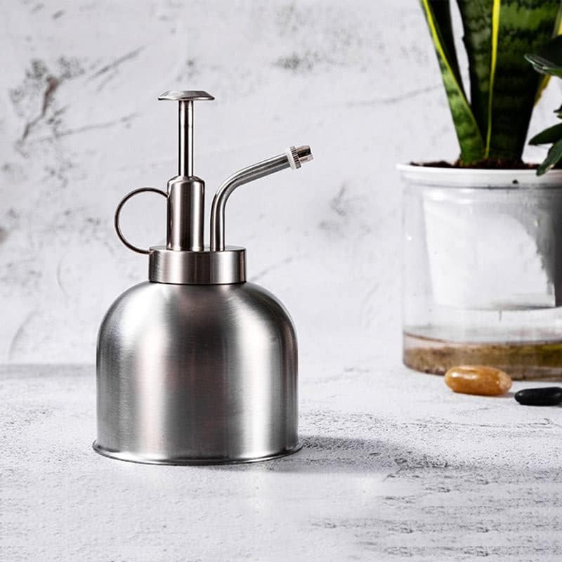 Vintage Brass Watering Can Stainless Steel Water Bottle True Flower Succulent Plants Bonsai Spray Sprinkling(D) - Image 4