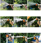 9 Function Garden Hose Nozzle, Zinc Alloy Spray Gun - Image 2