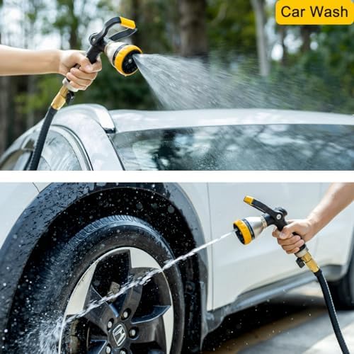 FANHAO 2 Pack Metal Lawn Sprinkler + Heavy Duty Fireman's Hose Nozzle - Image 6