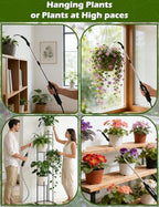 Rechargeable High Reach Plant Waterer for Hanging Plants, 10 Ft Hose - Image 5