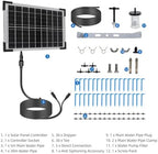 Dioche Solar Powered Drip Irrigation Kit - SelfWatering System with 2200mAh Battery for 30 Pots - 7 Timer Modes, IP65, Ideal for Greenhouses & Outdoor Plants - Image 6