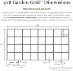 Garden Grid™ 4x8 Complete Watering System + 24" Tall Single Manifold - Image 7