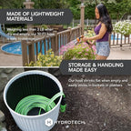 HydroTech FLATJACKET Lightweight Garden Hose 5/8 in x 50 ft, Green - Image 4