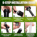 Chimmount 10 Pack 4 Inch Pop up Sprinkler Head, Compatible with 1800 Series - Image 6