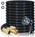 50FT Garden Hose Ultra Lightweight, 2026 Exclusive New Version Non Expandable Water Hose, Tough & Flexible, Abrasion Resistant for Yard Watering, Lawn Care, Pet Washing, Marine & Camper Use, 50FT by Unknown
