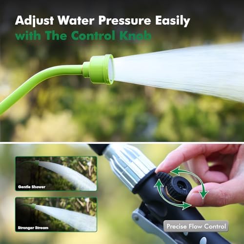 RESTMO Heavy Duty Metal Watering Wand 24 Inches, Water Wand for Garden Hose - Image 4