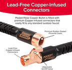 Pocket Hose Copper Head 25 FT Expandable Garden Hose, Pocket Pivot, Nozzle - Image 5