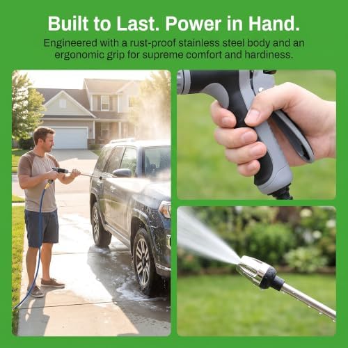 Hose Hawk Pro Pressure Washer, 3 Spray Foam, Universal, Easy Install - Image 3