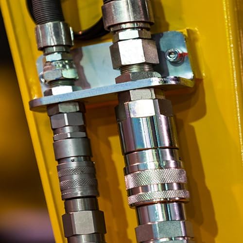 CEKER 3/8" NPT Skid Steer Bobcat Flat Face Hydraulic Quick Disconnect Coupling Fits ISO 16028 Hydraulic Quick Connect Coupler - Image 6
