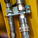 CEKER 3/8" NPT Skid Steer Bobcat Flat Face Hydraulic Quick Disconnect Coupling Fits ISO 16028 Hydraulic Quick Connect Coupler - Image 6