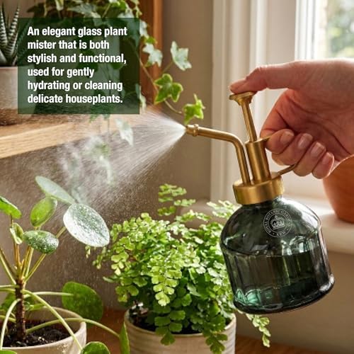 Spear & Jackson Kew Gardens Urban Oasis Collection 05LWCKEW 250ml Plant Mister - Elegant Functional Gold & Green Mist Sprayer for Hydrating & Cleaning Delicate Plants - Image 3