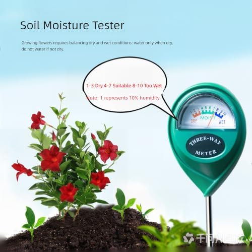 Soil Moisture Meter, Plant Water Monitor, No‑Battery Soil Humidity Tester Probe for Garden Lawn Farm Indoor Outdoor Potted Plants Care - Image 4