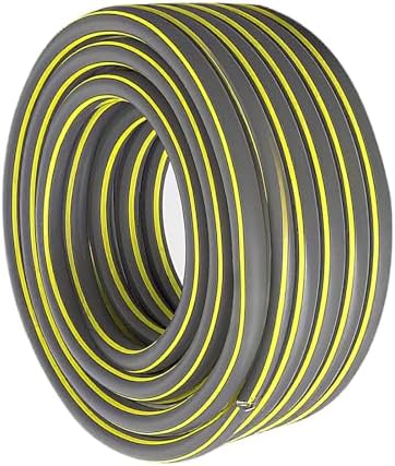 Garden Hose Flexible Small Water Hose for Patio Balcony Garden Car Washing and Cleaning Gray-4-points 5m by Unknown
