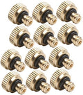 SUPVOX 48pcs Outdoor Cooling Fan Misters Brass Misting Nozzles Spray Mister Nozzle by SUPVOX