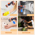 Dog Shower Attachment with 8.2Ft Long Shower Hose & Metal 3-Way Diverter - Image 6