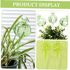 Happyyami 4pcs Cactus Shape Glass Watering Globe for Potted Plants - Image 6