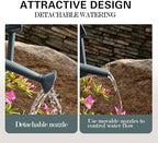 1.5 Gallon Metal Watering Can for Outdoor Plants, Large Watering Can, Gray - Image 6