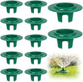 RAWILL 12 Pack Sprinkler Head Protector, Lawn Sprinkler Guard - Green by RAWILL