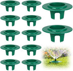 RAWILL 12 Pack Sprinkler Head Protector, Lawn Sprinkler Guard - Green by RAWILL