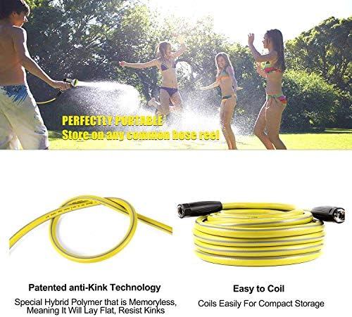 Garden Hose 75 ft Heavy Duty - Flexible Water Hose - Image 6