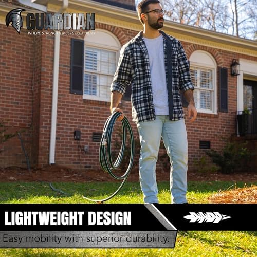 Flexon 5/8" x 100 ft. Guardian Heavy Duty Kink Resistant Garden Hose with TangleGuard Technology – Durable, Flexible, Tangle-Free Watering, Ideal for Lawn, Garden, and Outdoor Use - Image 4