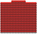 Irrigation System forgarden Water Dropper Head Adjustable Flow Head Water Saving Anti-Clogging Garden drip Irrigation Parts Garden Sprinkler(Red 400pcs) by Unknown