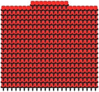 Irrigation System forgarden Water Dropper Head Adjustable Flow Head Water Saving Anti-Clogging Garden drip Irrigation Parts Garden Sprinkler(Red 400pcs) by Unknown