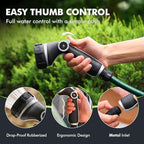 RESTMO Hose Nozzle Heavy Duty, Hose Spray Nozzle Thumb Control for Outdoor - Image 3