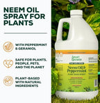 Neem Oil Spray for Plants with Peppermint Oil. Indoor & Outdoor Plant Use - Image 2