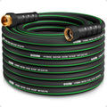 Heavy Duty Garden Hose 49ft, NON-EXPANDABLE Flexible Water Hose, Kink Resistant Lightweight Hybrid Hose, Leakproof Hose Male to Female Fittings by EOOIOGARDEN