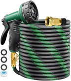 Garden Hose 50 ft, Non-Expandable Kink-Free, Heavy Duty Water Hose by TATAANTY