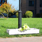 Hershii Square Garden Raised Bed Kits Plastic Deepened Plant Containers Indoor Outdoor Vegetables Herbs Flowers Growing Planter Box - White - 15.35 X 15.35 X 14.96 Inches - Image 5