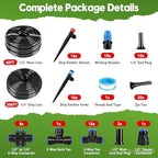 240FT Drip Irrigation System Kit, Automatic Garden Watering System - Image 2
