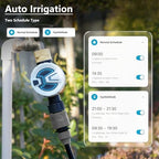 RAINPOINT WiFi Sprinkler Timer Irrigation System Automatic Garden Watering Brass Inlet 20 Separate Schedules - Image 4
