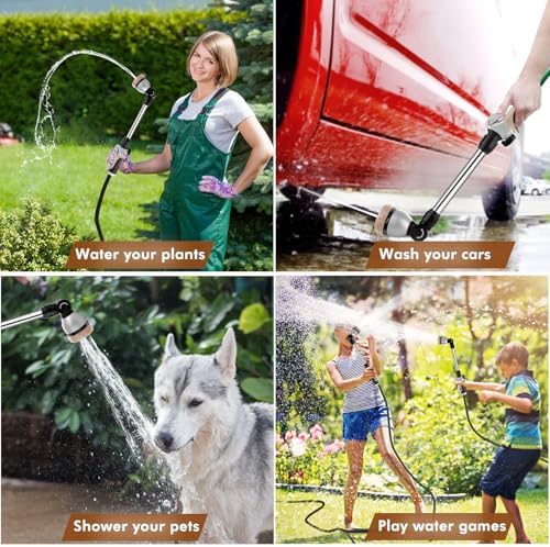 RESTMO Heavy Duty Metal Hose Wand, Watering Wand for Garden Hose - Image 7