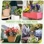 YesWhat Terracotta Watering Spikes Slow Release Watering Stakes 4-Pack - Image 4