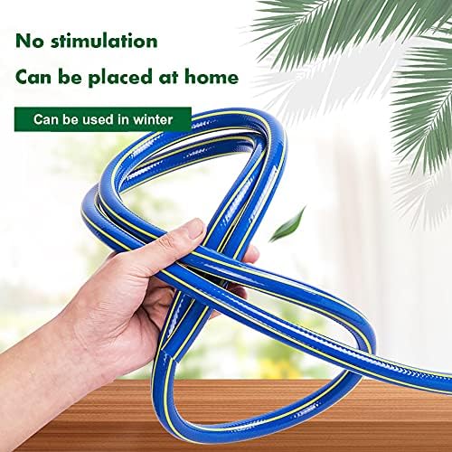 Portable/Wall Hose Reel Set, Outdoor Hose Holder Storage, Heavy Duty Garden Hose Reel with Flexible 2/1" PVC Rubber Hose, Home Hose Storage Solution,10M,15m - Image 3