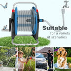 Garden Water Hose Reel,Holds 50-60 Ft of 5/8" Hose - Image 4
