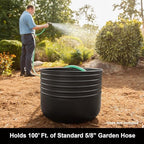 Liberty Garden 1918 100' Matte Black Hose Pot - Image 4