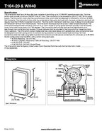 Intermatic WH40 Electric Water Heater Timer, Gray - Image 4