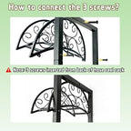 Garden Hose Holder, Heavy Duty Stainless Steel Garden Hose Reel with Triangle Reinforcement, Supports 150 ft Hose, 45-Inch Ergonomic Water Hose Stand for Outside, Black - Image 2