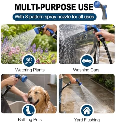 SPECILITE Garden Water Hose 50 ft x 5/8", Ultra-Lightweight & Easy to Store - Image 6