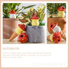 Abaodam 4pcs Ceramic Plant Watering Spikes for Indoor Garden Control - Image 3