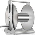 Stainless Steel Wall Mounted Floor Decorative Hose Reel, Outdoor Heavy Duty Garden Hoses Holder Storage Durable for Watering Flowersyard Lawn Farm Patio by Unknown