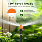 99 Ft Flexible Watering Irrigation System, Adjustable Sprinkler Hose Kit for Garden, Lawn, and Plant Care – Efficient Watering Solution, Easy Installation - Image 5