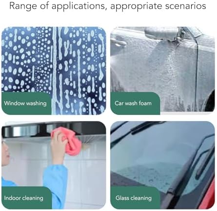 1.8L Electric Foam Sprayer, 2000mAh Portable Rechargeable Cordless Pressurized Spray Foam Cannon Handheld Foaming Spray Bottle for Car Washing Garden - Image 7