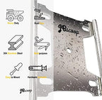JBscoop Garden Hose Holder, Stainless Steel Wall Mount for Water Hose & Extension Cords, Heavy Duty & Rust Proof - Image 6