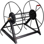Metal Agricultural Hose Reel, Outdoor Garage Hose Reel Machine, Wall Mounted Hose Reel Cart, Handheld Garden Hose Reel, Easy Watering,Black by Unknown