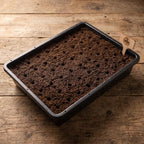 Kisangel 2 Set Flat Seed Starter Trays with Bottom Watering Trays for Vegetable & Wheatgrass Sprouting, Stackable Black Plastic Nursery Flats, 14.6 x 12 Inches - Image 6